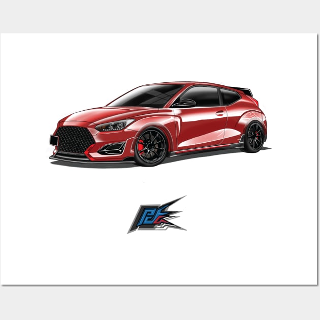 veloster n Wall Art by naquash